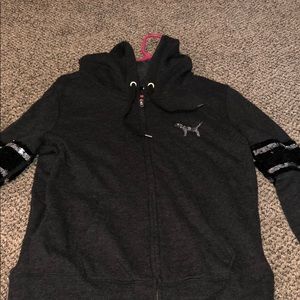 VS PINK zip up jacket